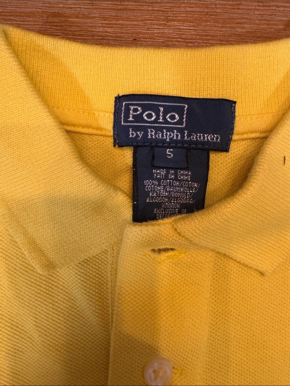 Polo by Ralph Lauren Kids Polo Tee Set - Purple, Green, Blue, Yellow - Picture 9 of 9